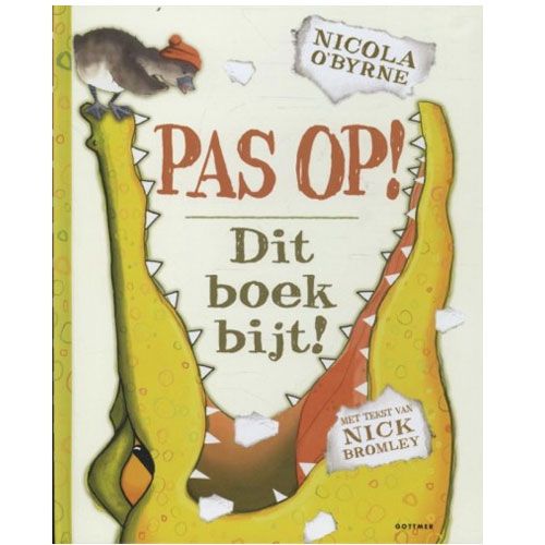 Uitgeverij gottmer kartonboekje pas op! dit boek bijt!