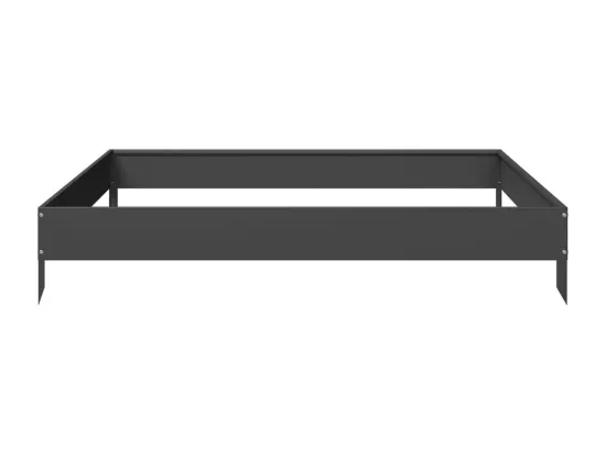 Jardinière bac lit surélevé noire 100 x 100 x 45430 cm 02_0039257