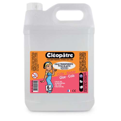 Cléopâtre transparenter Klebstoff