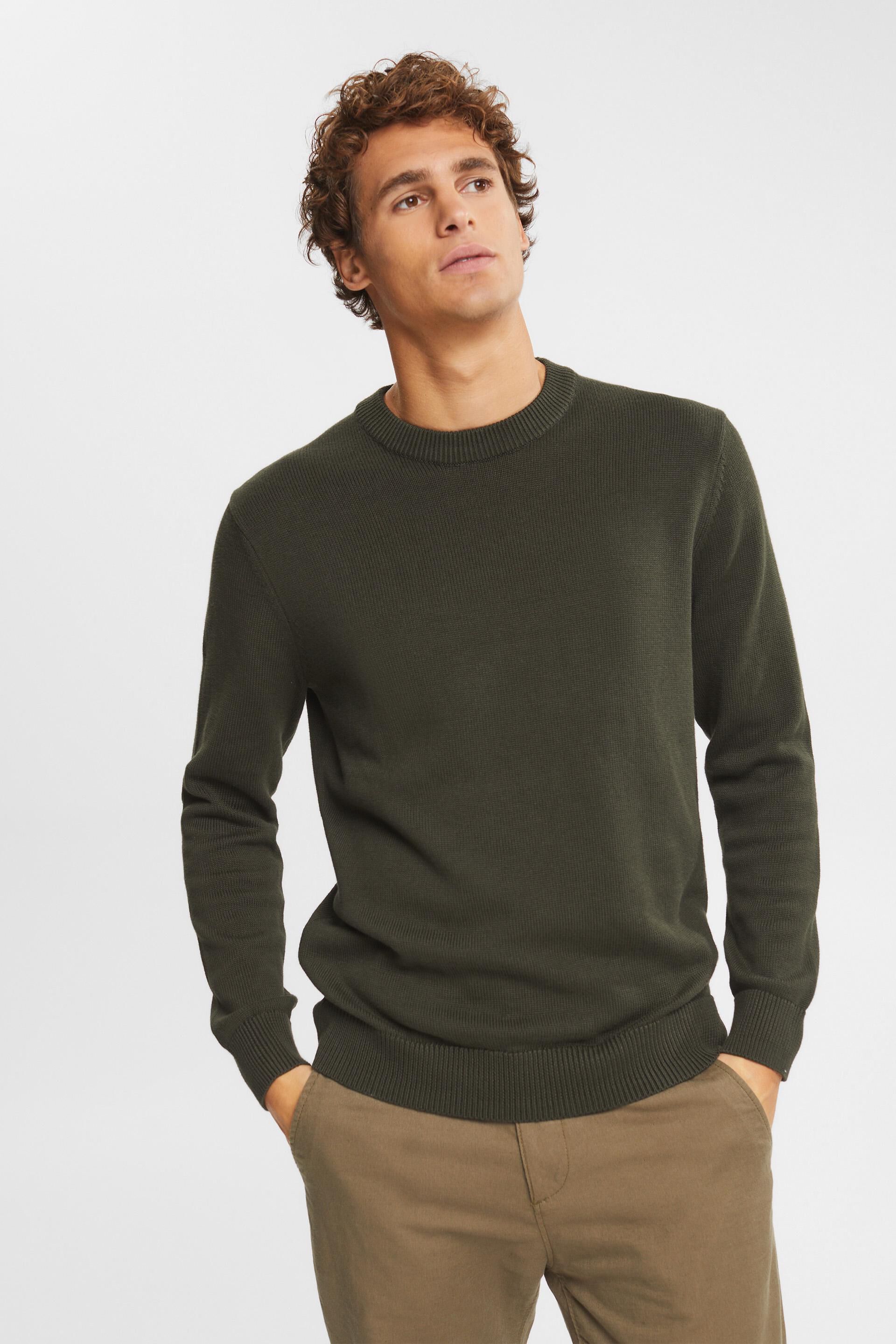 Pull en maille de coton durable