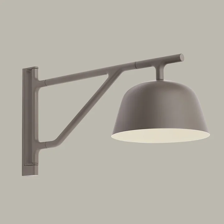 Muuto - Ambit Wandleuchte, schwarz