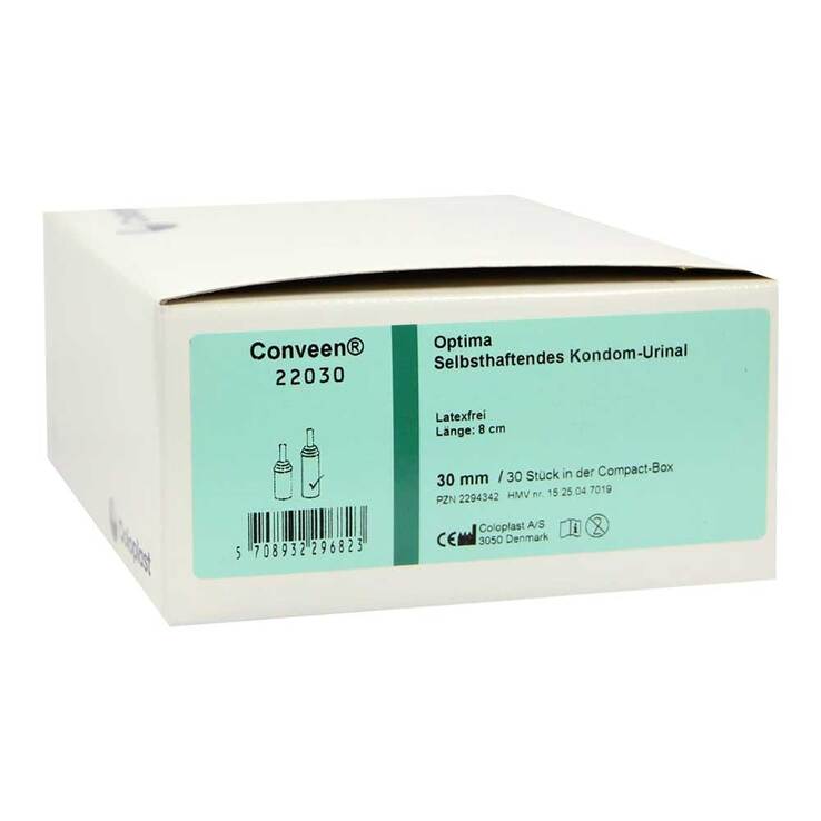 Conveen Optima Kondom Urinal 8cm 30mm, 30 St