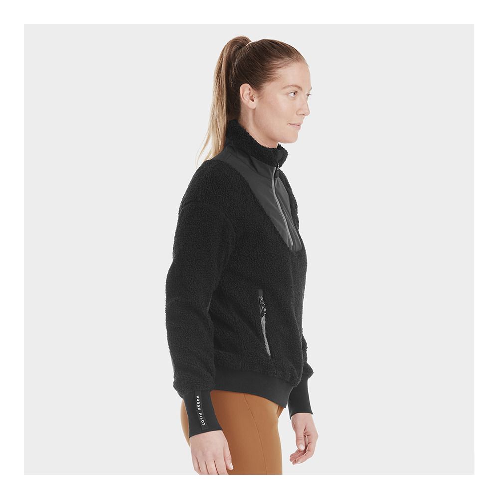 Horse Pilot SHERPA - Polaire Femme black