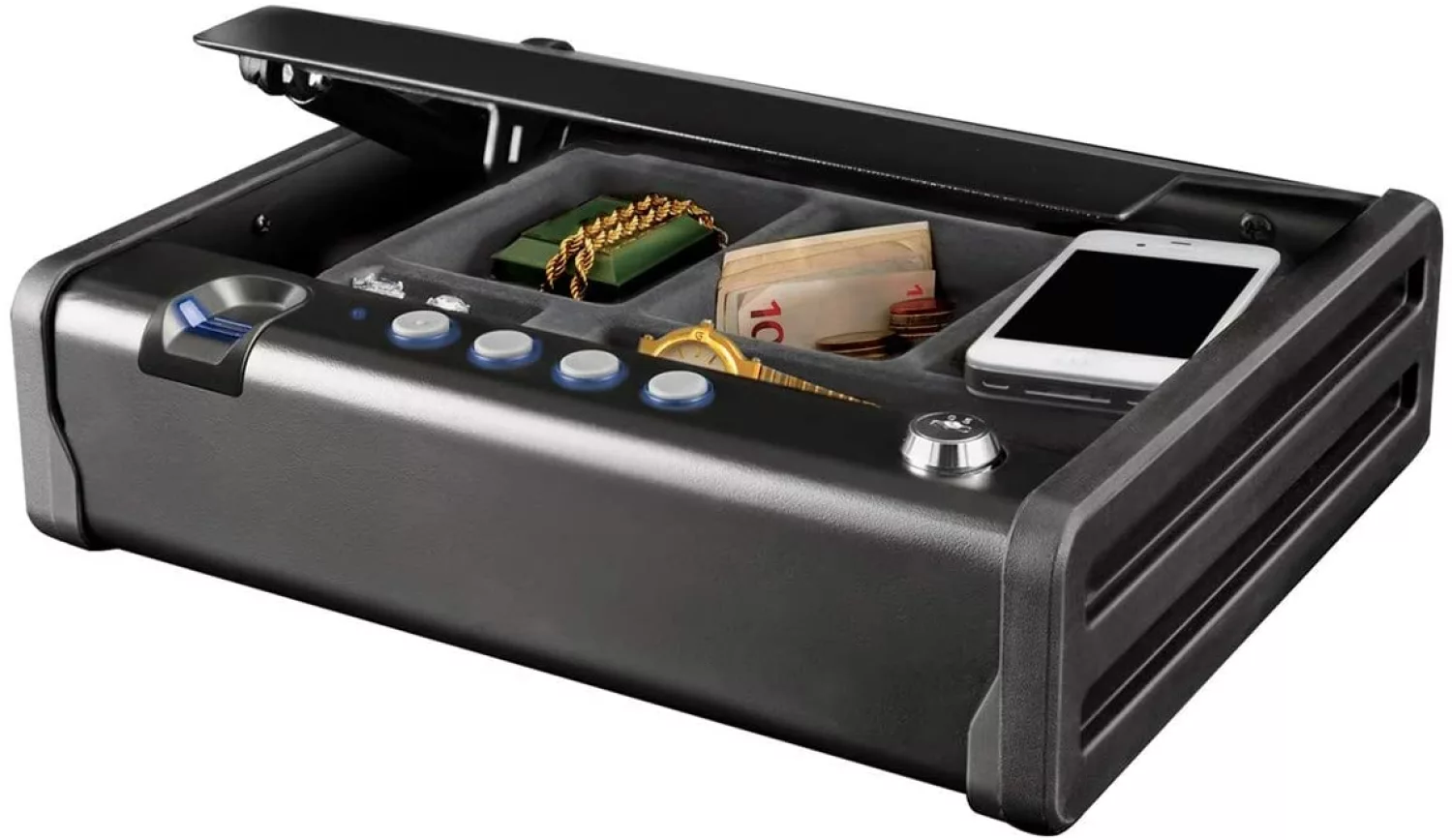 Master Lock MLKMLD08EB Kluis met vingerafdruk-slot