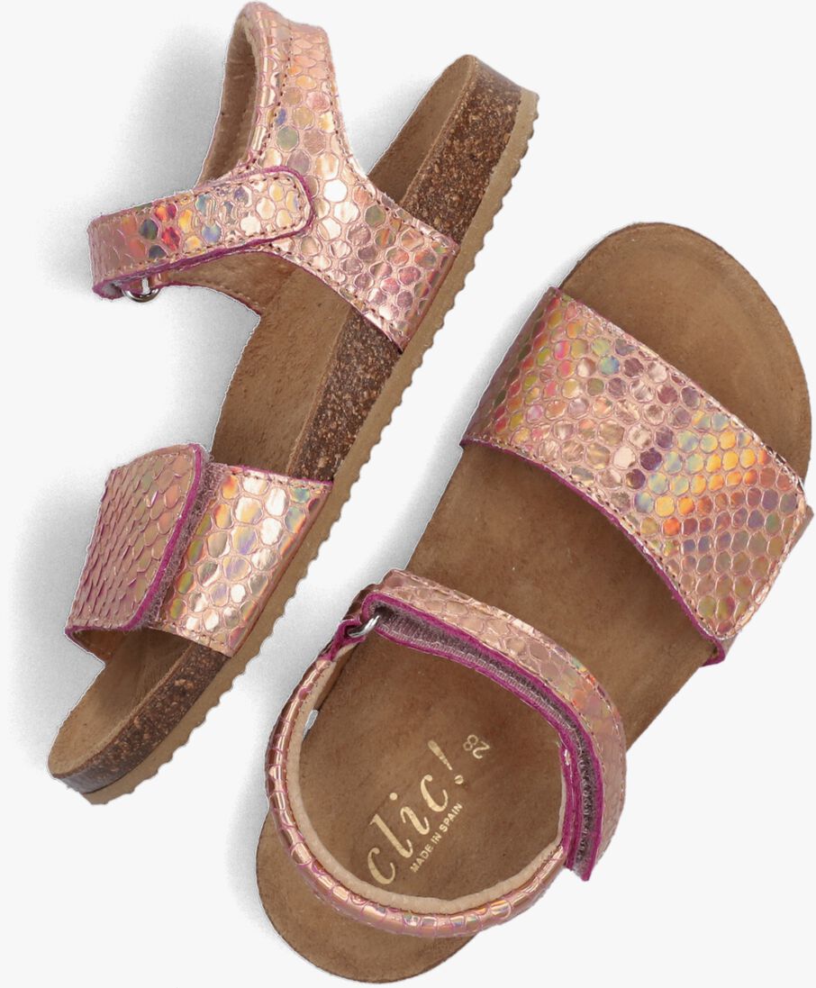 CLIC! roze clic! sandalen cl-grass