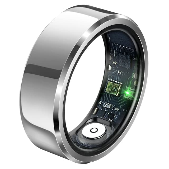 React Smart Ring Lys, Sølv