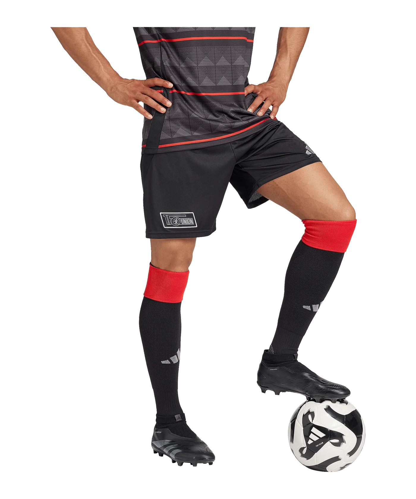 adidas 1. FC Union Berlin Short Away 2024/2025 Schwarz