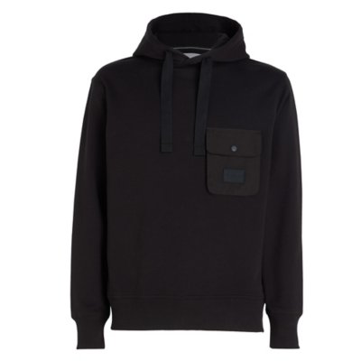 Sweatshirt à capuche homme Mix Media CALVIN KLEIN