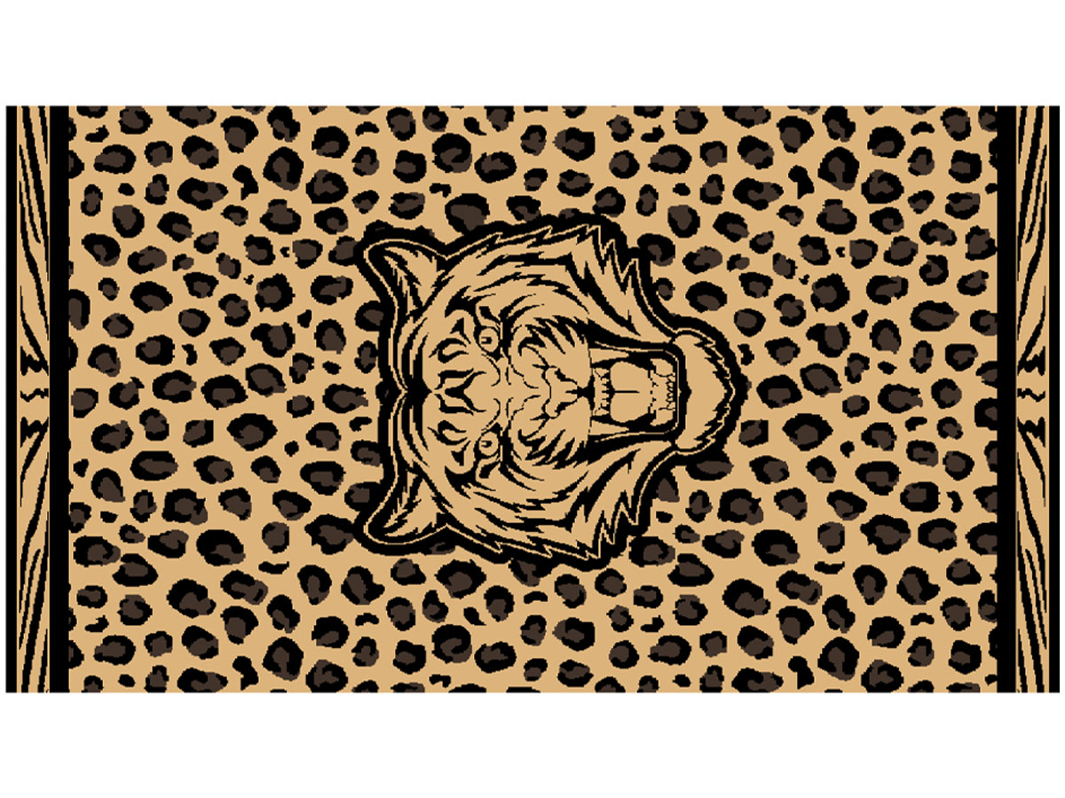 PHLOX 90 x 160 cm strandlaken - tiger