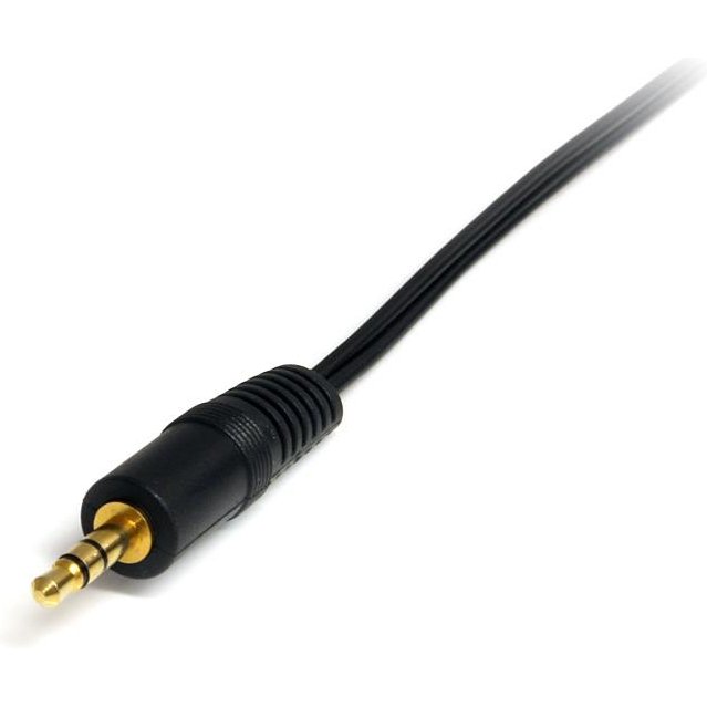 StarTech.com Câble audio stéréo de 1 m - Mâle 3,5 mm vers mâle 2 x RCA