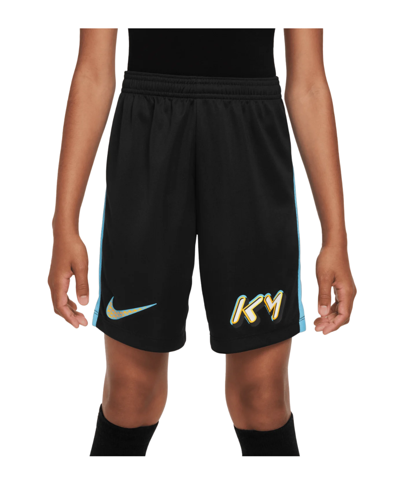 Nike Kylian Mbappé Short Kids Schwarz F010