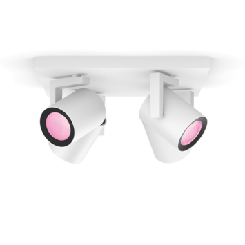 Philips Hue opbouwspot Argenta wit - wit en gekleurd licht 4.2W - 4 spots