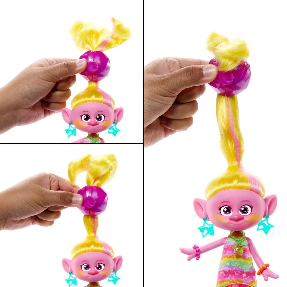TROLLS 3  - FIGURINE VIVA SURPRISES 2 EN 1 - HAIR POPS