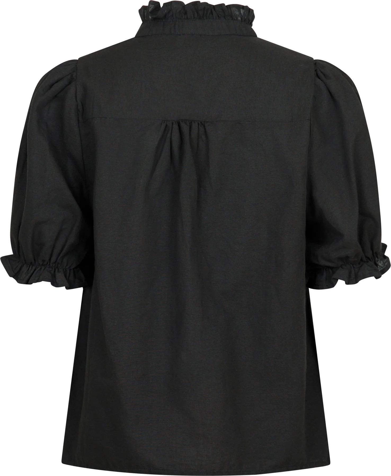 Neo Noir Odesa Linen Blouse black