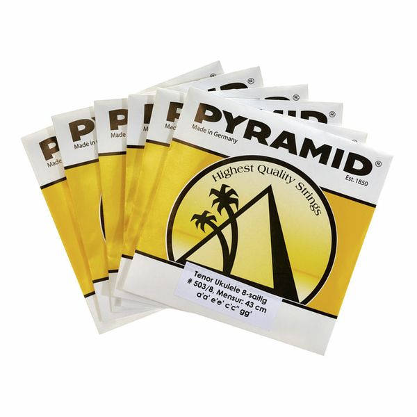 Pyramid Ukulele 8 string Set Tenor