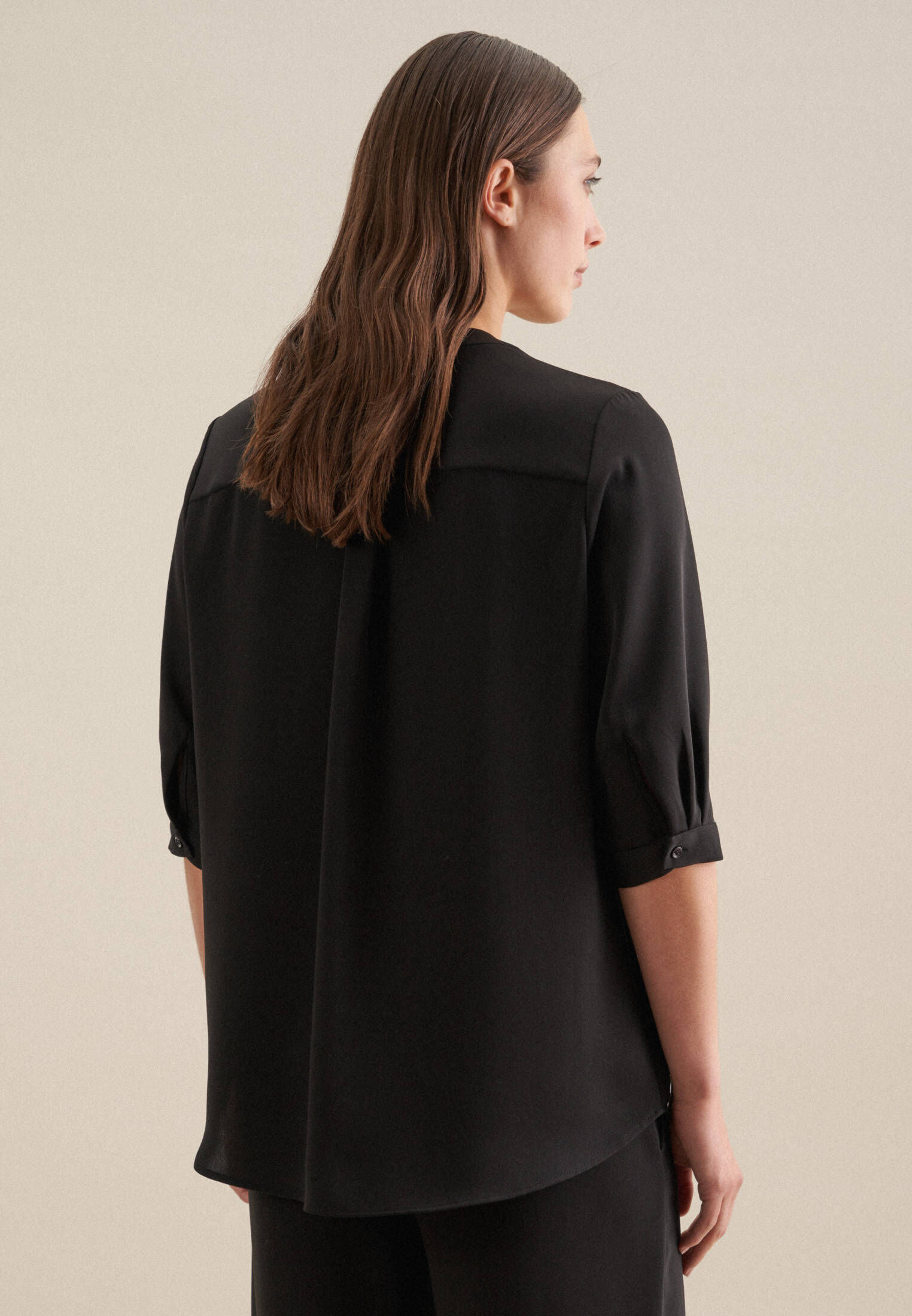 Seidensticker| Damen Tunika Schwarze Rose