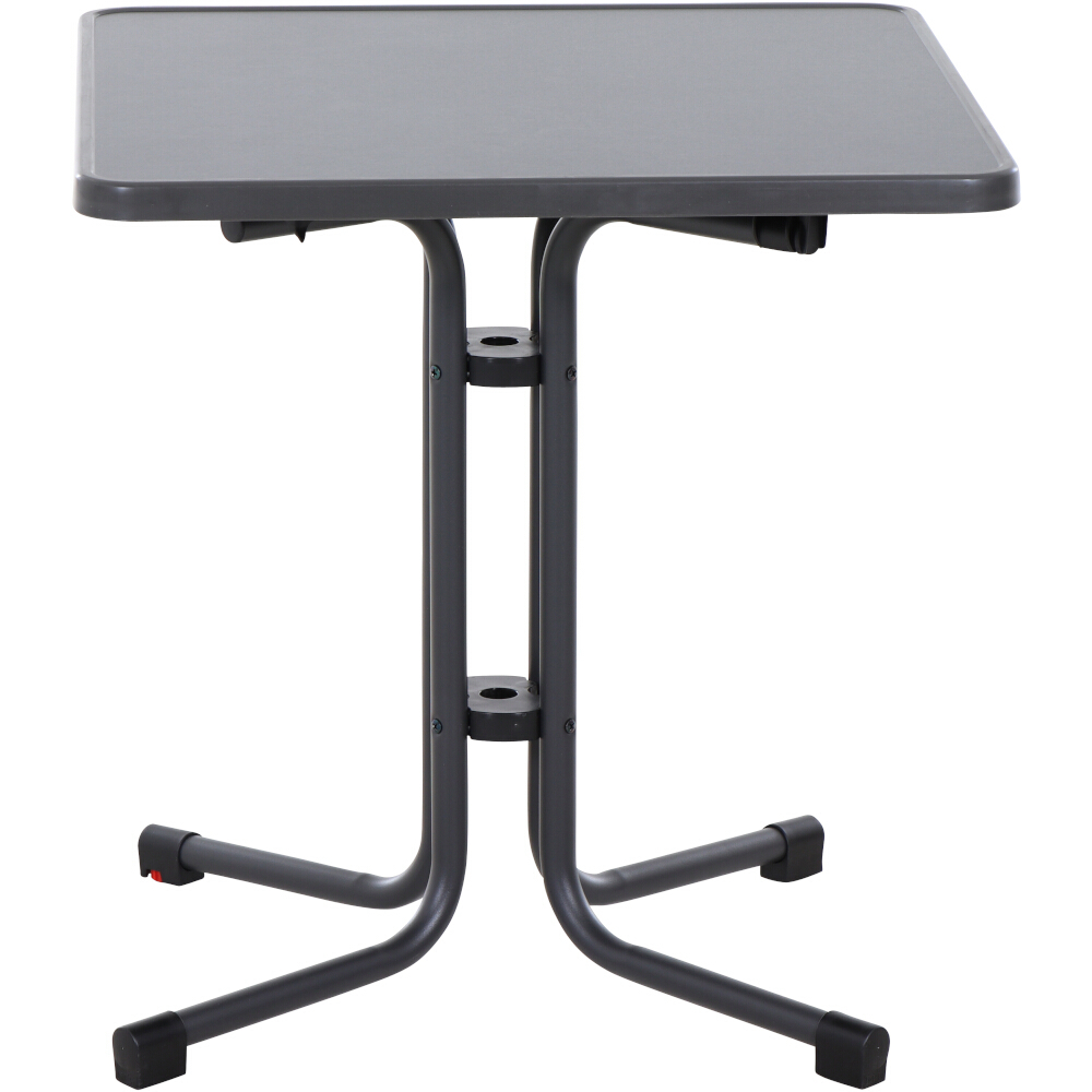 Klapptisch PACO - anthrazit - quadratisch - 70 cm