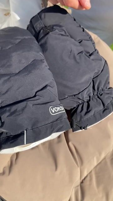 Håndmuffer til Barnevogn – Vanntette Dunvotter | Stroller Mittens