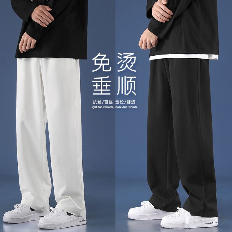 Blueforce - Hoge taille rechte broek