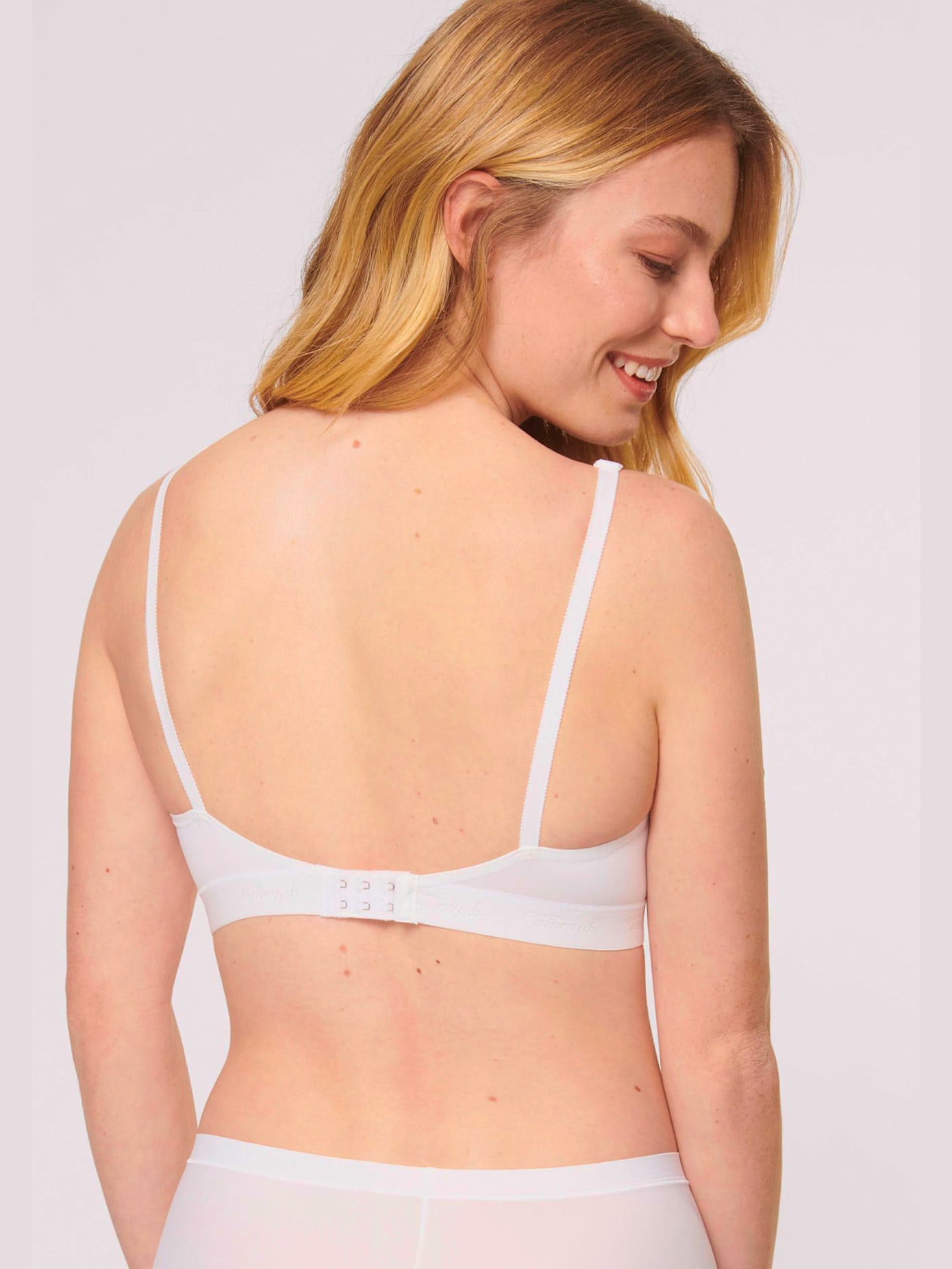 Soutien-gorge spécial t-shirt sans armatures, bonnets préformés sans couture