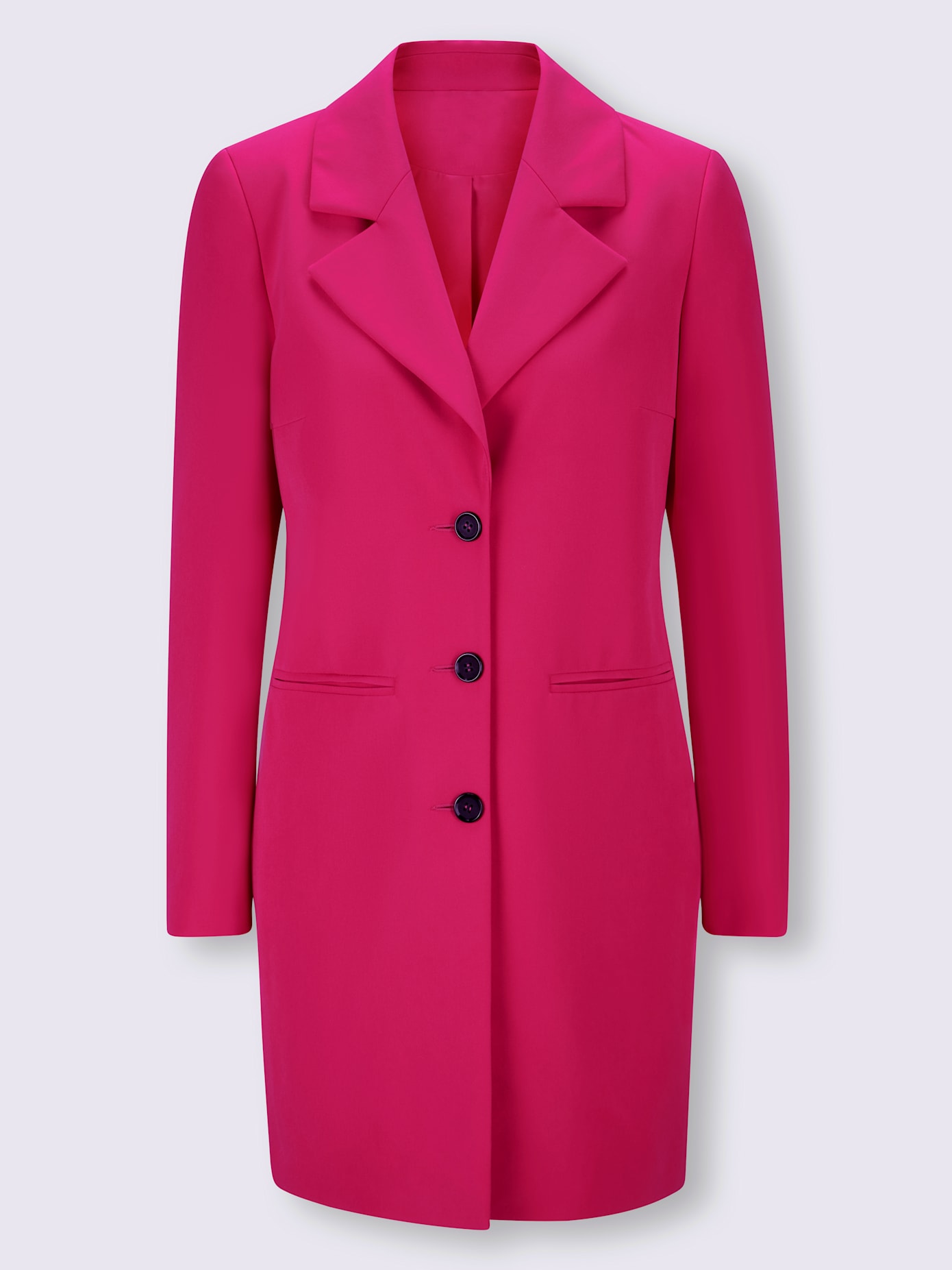 Manteau matière douce au joli tombé