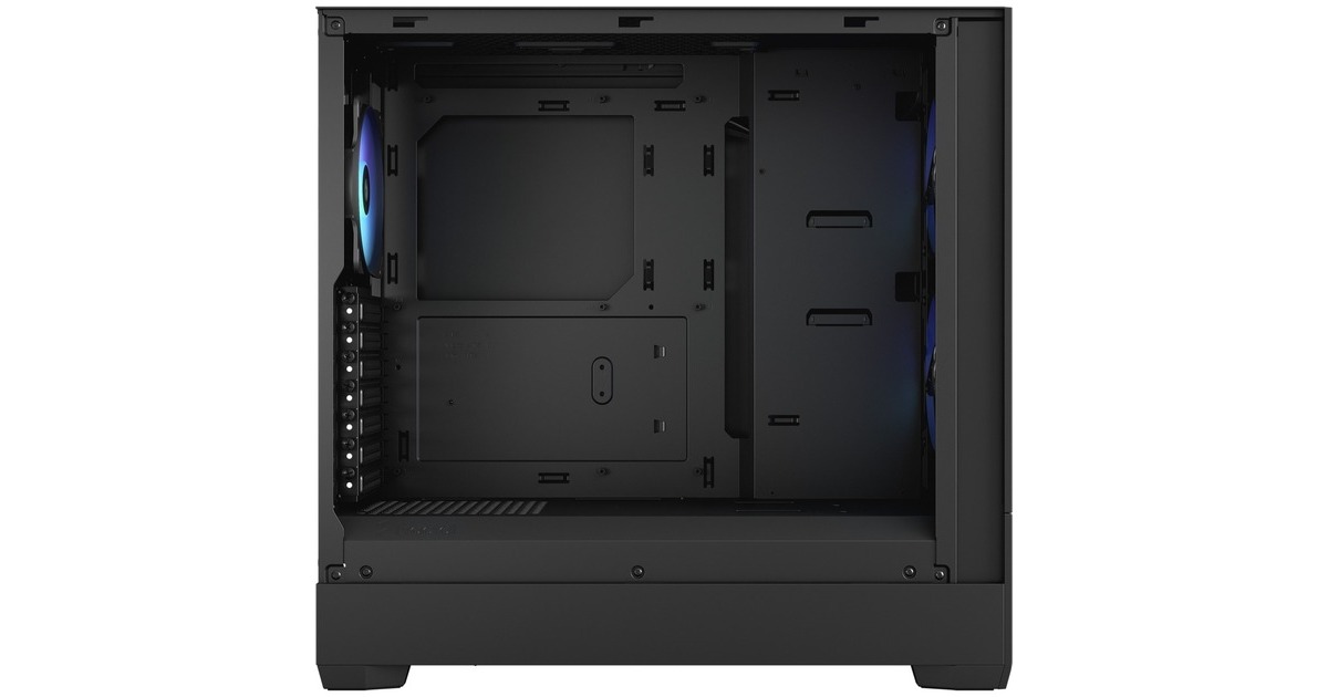 Fractal DesignPop Air RGB midi tower behuizing  (Zwart | 2x USB-A | RGB | Tempered Glass)