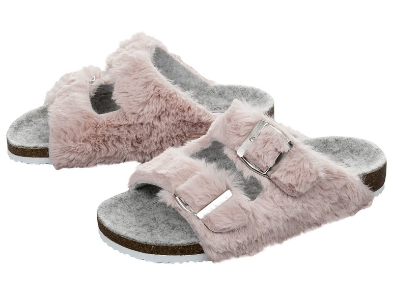 Warm gevoerde slippers voor dames