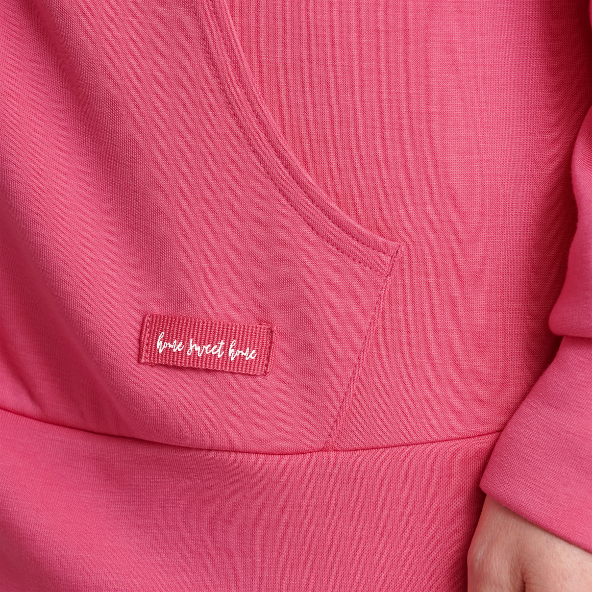 Gina Benotti Damen Sweatjacke mit Kapuze pink