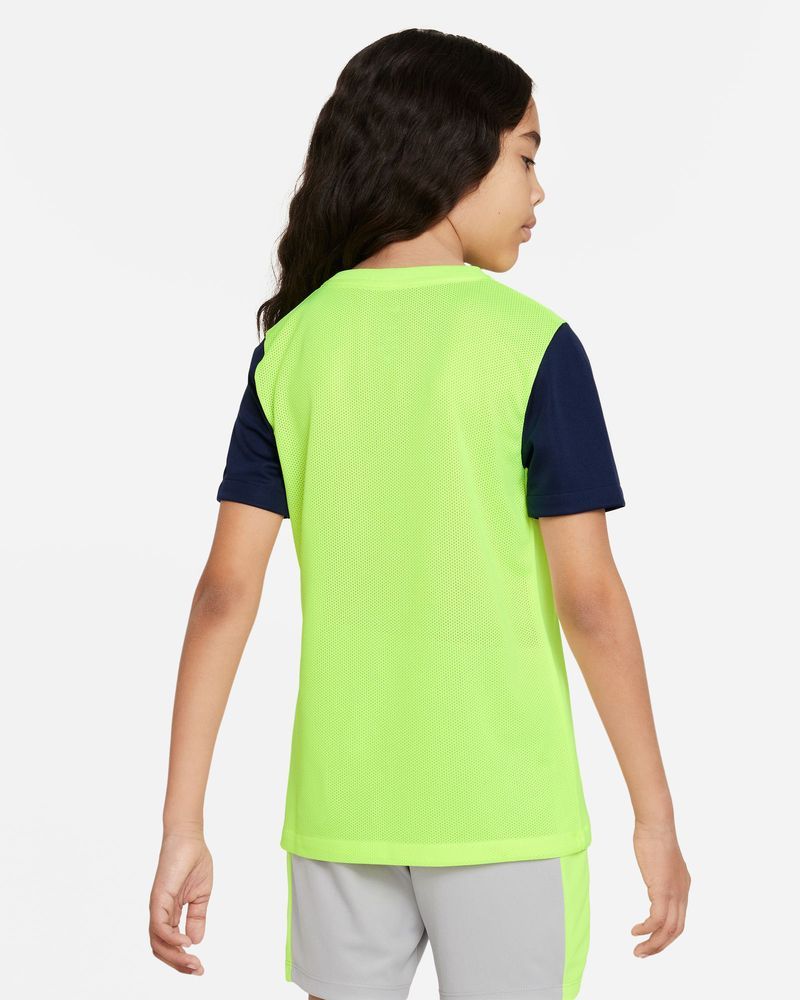 Maillot Nike Tiempo Premier II Jaune Fluo pour enfant