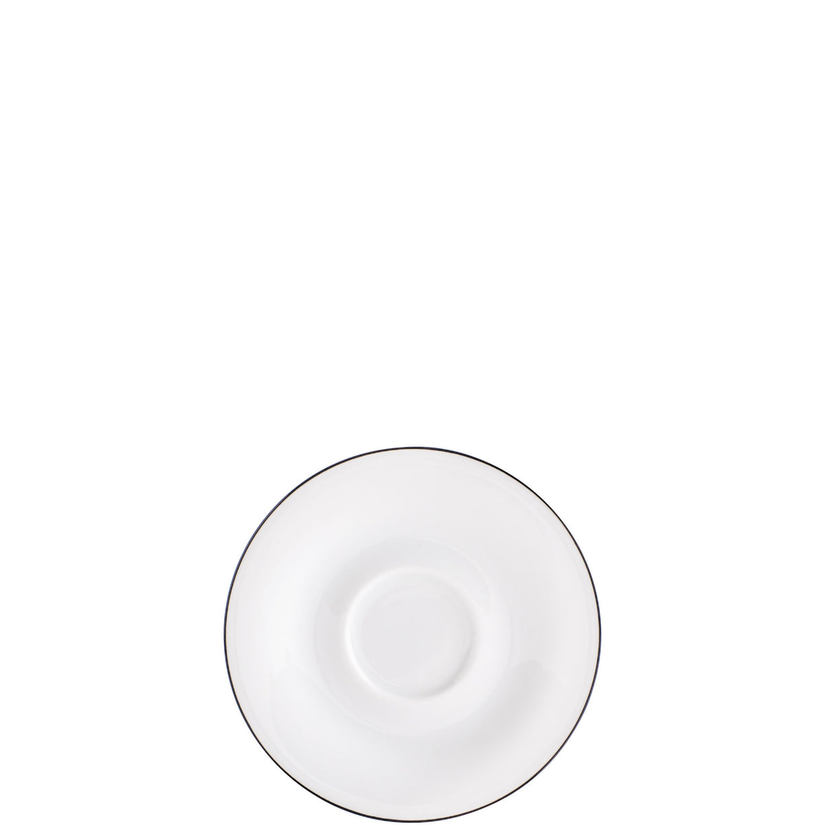 KAHLA Pronto Line Untertasse 12 cm Line pure black