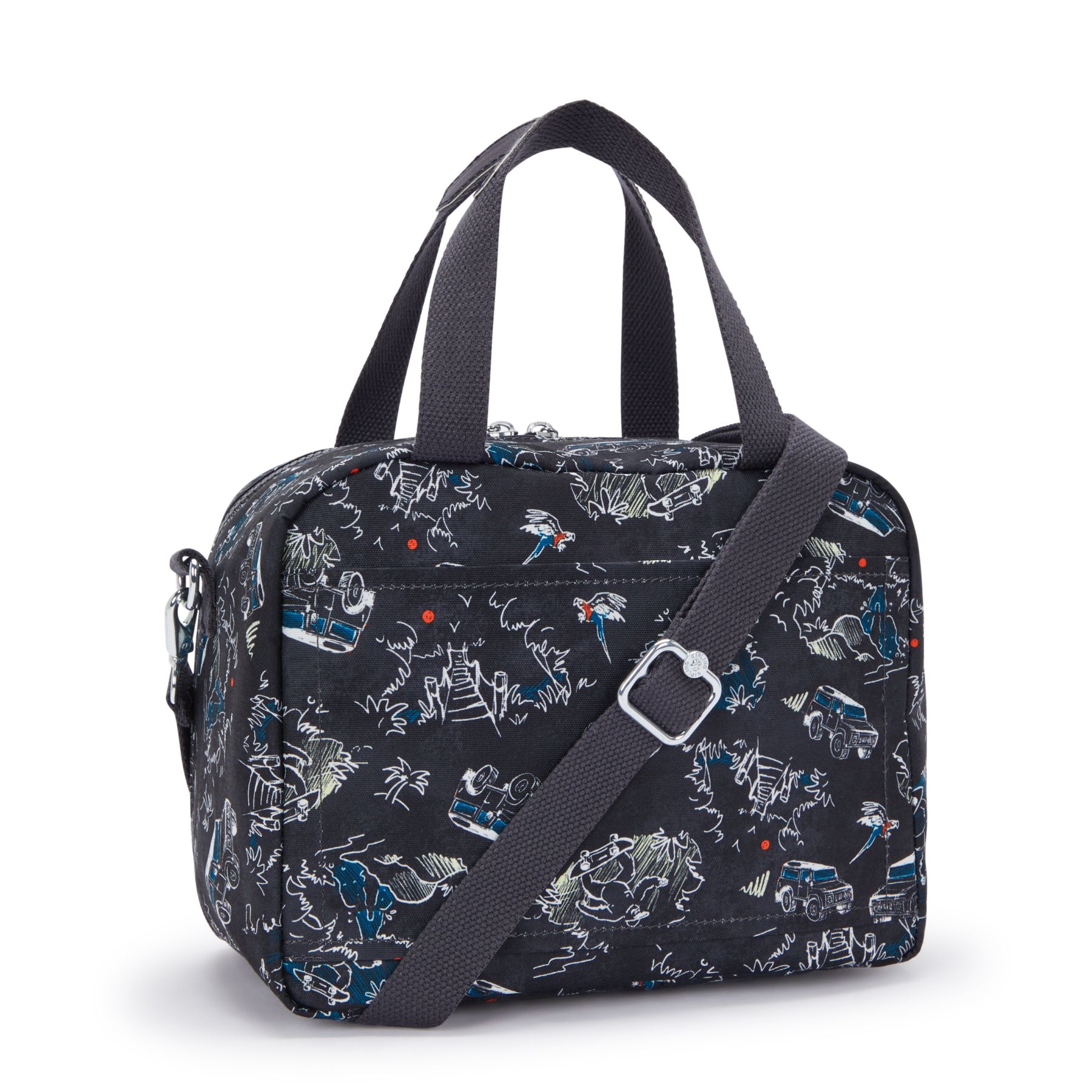 MIYO Sac repas moyen avec pochette de maintien pour trolley - Jungle Fun Race