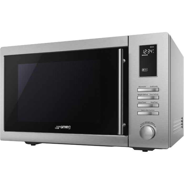 SMEG Stand-Mikrowelle MOE25X Edelstahl