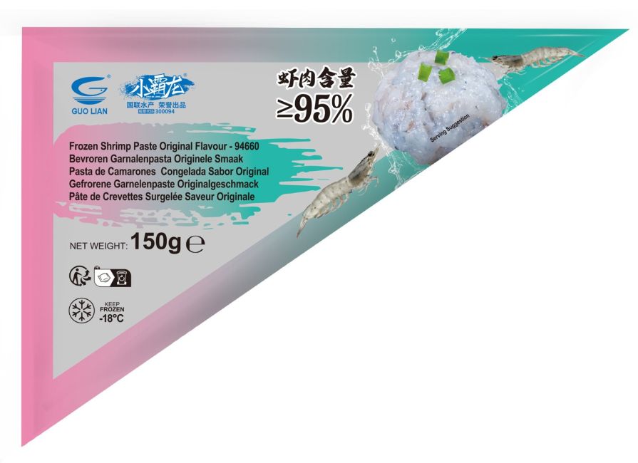 Guolian Bevroren Garnalenpasta Originele Smaak 150g