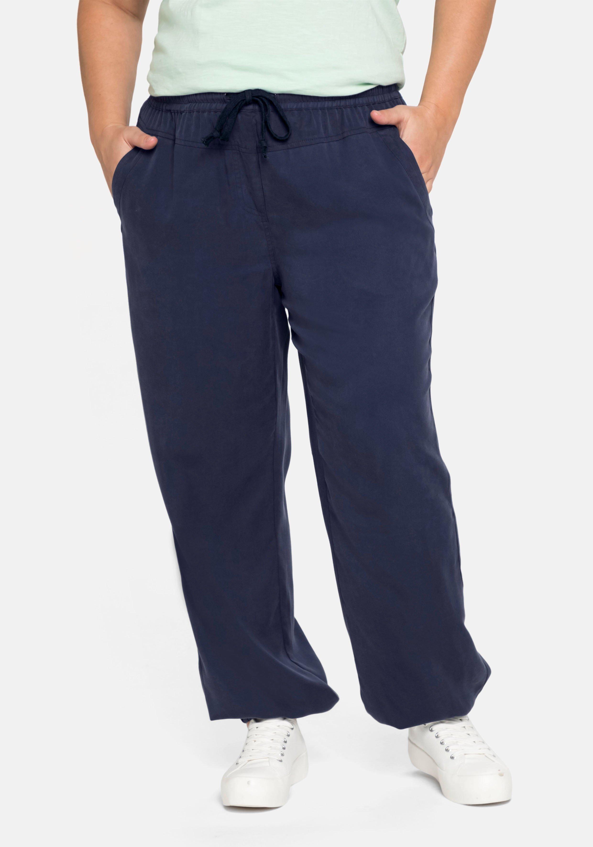 Joggpants mit elastischen Bündchen