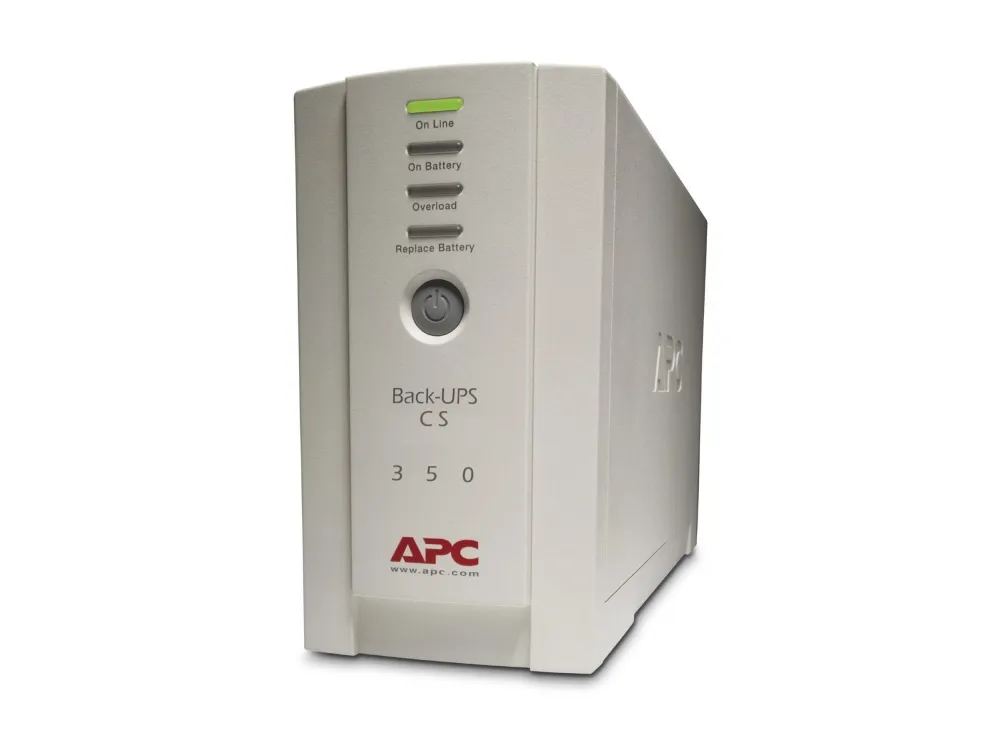 APC Back-UPS CS 350 - UPS - AC 230 V - 210 Watt - 350 VA - RS-232, USB - output-stikforbindelser: 4 - beige