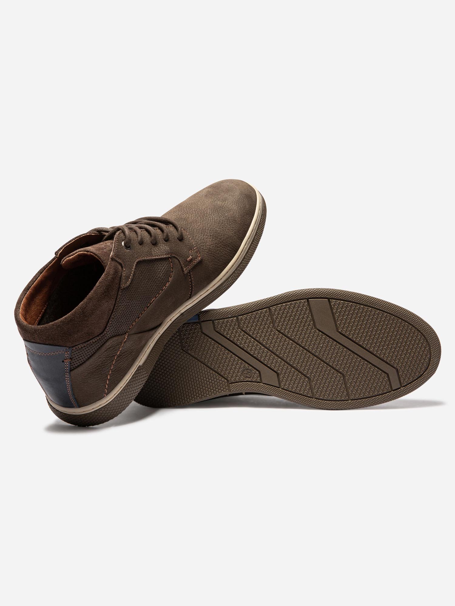 Bottillons Homme Confort Cuir Marron