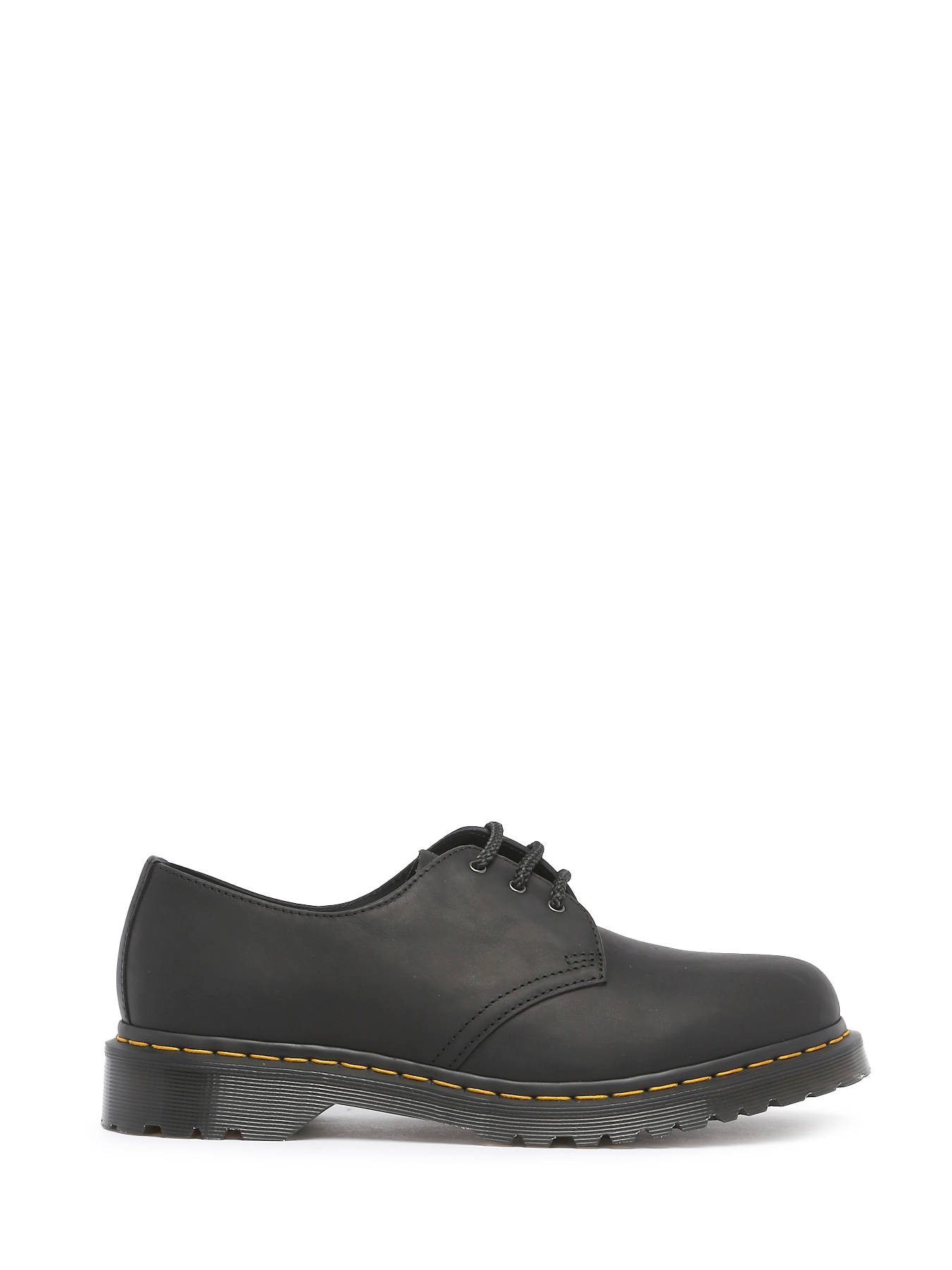 Chaussures derbies 1461 Black Waxed Full Grain en cuir DR MARTENS