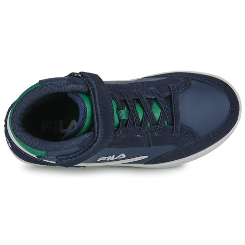 Fila - CREW VELCRO MID KIDS - Marine / Vert