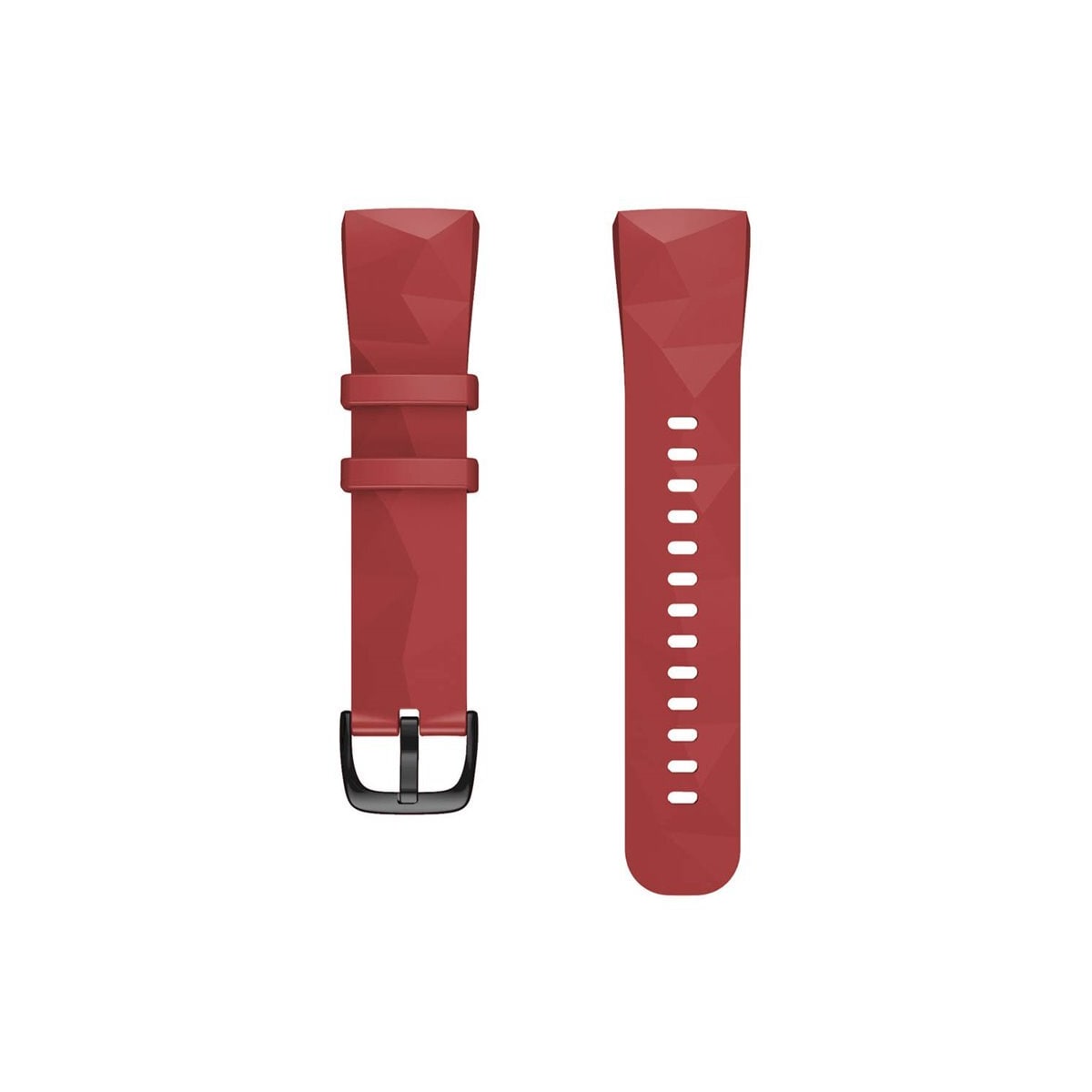 Twin Sport armbånd Fitbit Charge 4 - Rød/svart