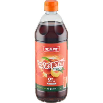 Slimpie Ice Tea Perzik Siroop 650 ml