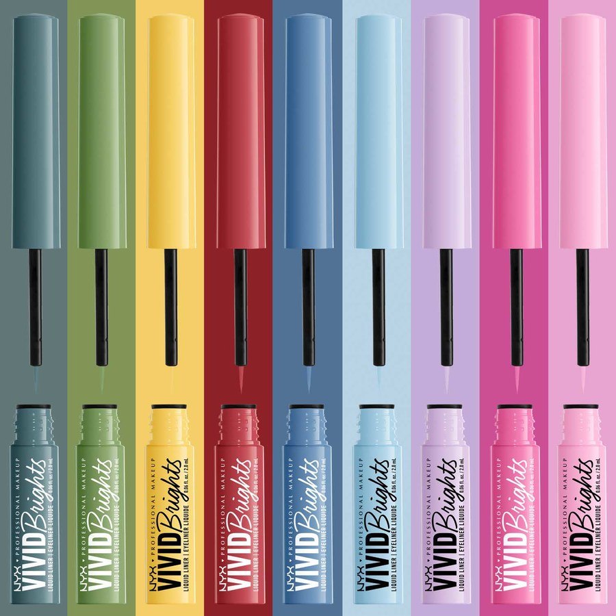 NYX Professional Makeup Vivid Bright Liquid Liner Cyan Simp 01 2ml