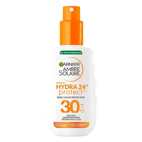 Garnier Ambre Solaire Hydra Protect 24H Protetor Solar Spray FPS30 150 mL