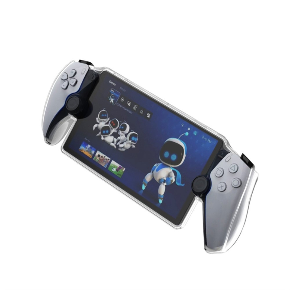 Sony PlayStation Portal Remote Player Controller Silikon Case Schutzhülle (hart) - Transparent