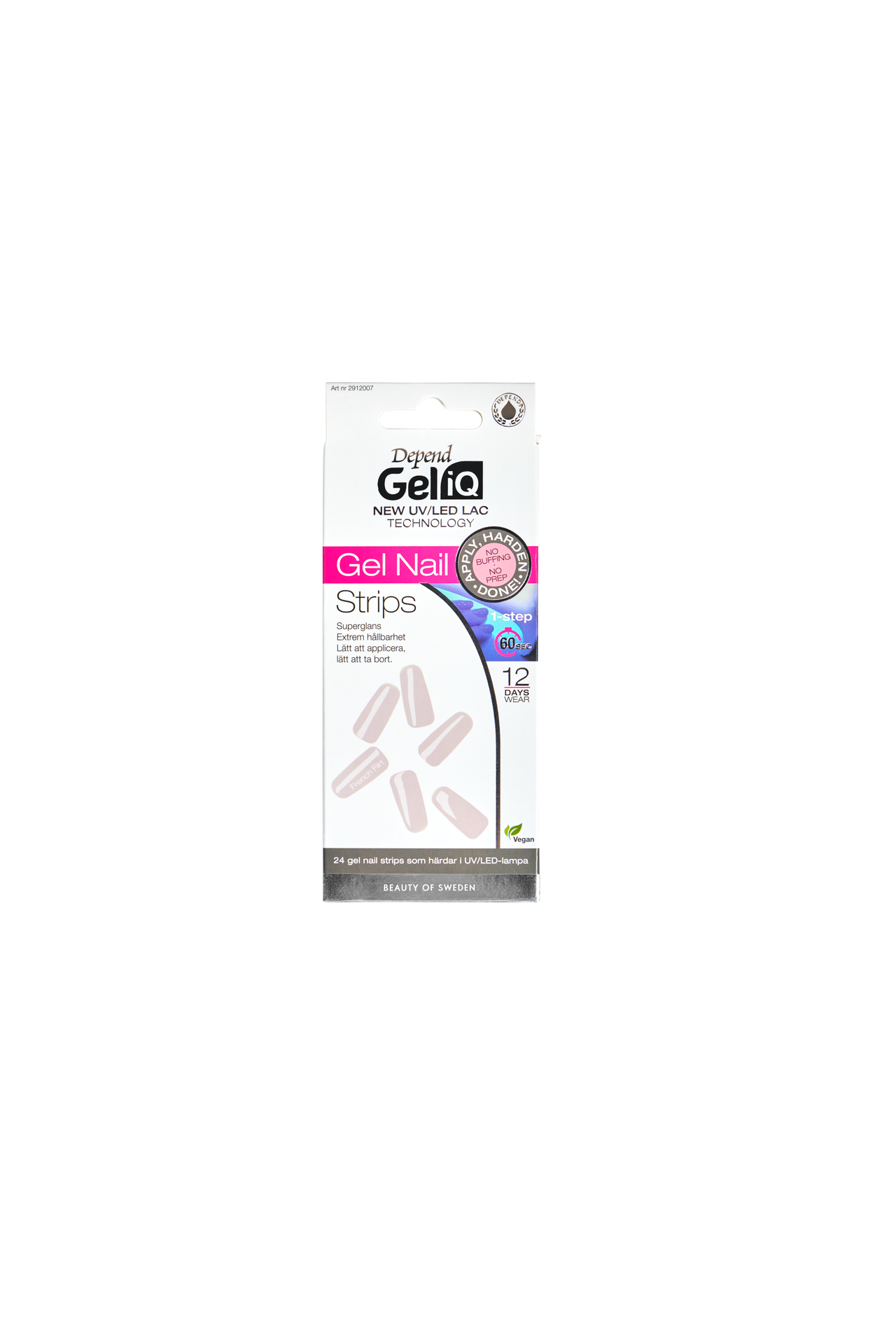 Depend Gel iQ Nail Strips 2007 French Flirt