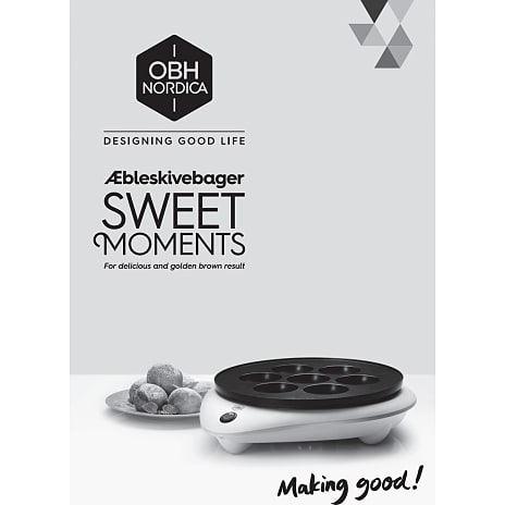 OBH Nordica æbleskivebager 6931