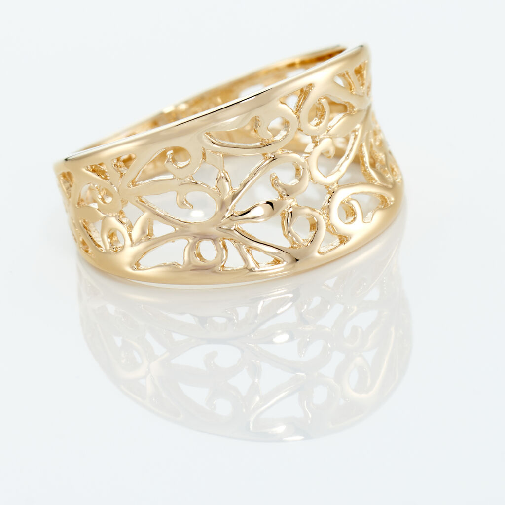 Bague Tyfene Plaqué Or Jaune