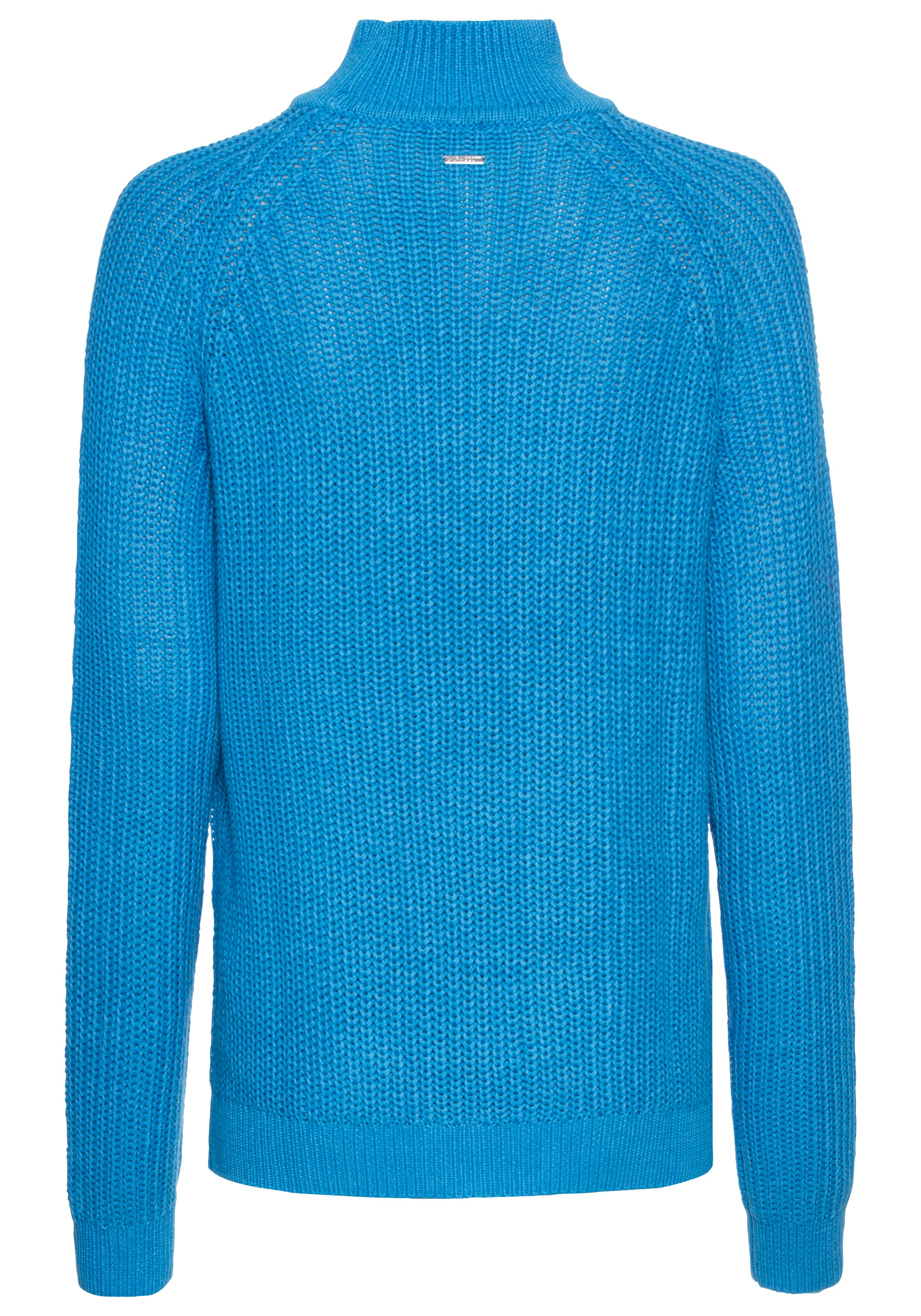 Laura Scott Strickpullover , aus Grobstrick mit Stehkragen