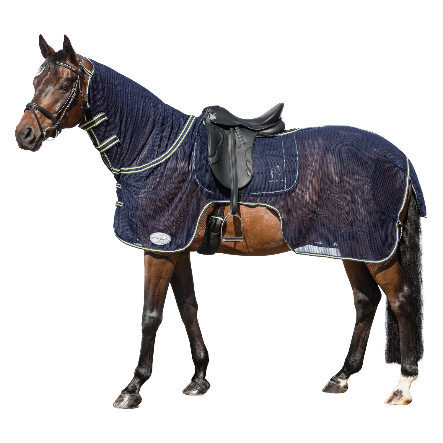 Horse-friends Fliegen-Ausreitdecke  - navy