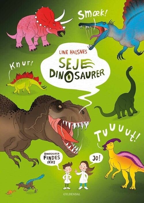 Seje Dinosaurer - Line Halsnes - Bog