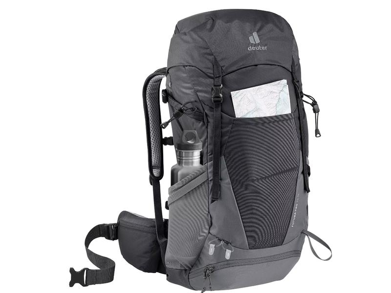 deuter Wanderrucksack Futura Pro 34 SL Black/Graphite Wanderrucksack für Damen